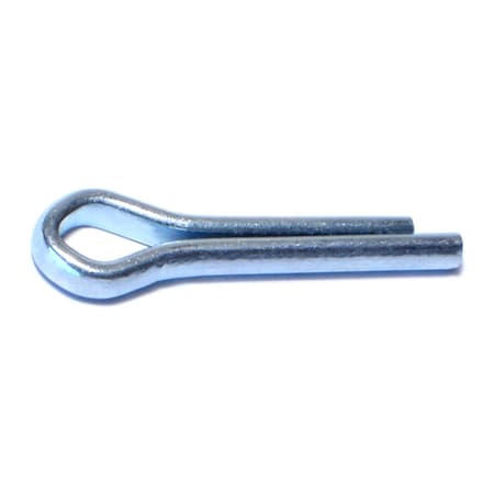 Midwest Fastener Extended Prong Cotter Pin, 3/16 in Dia, 3/4 in L, Steel, 100 PK 04035